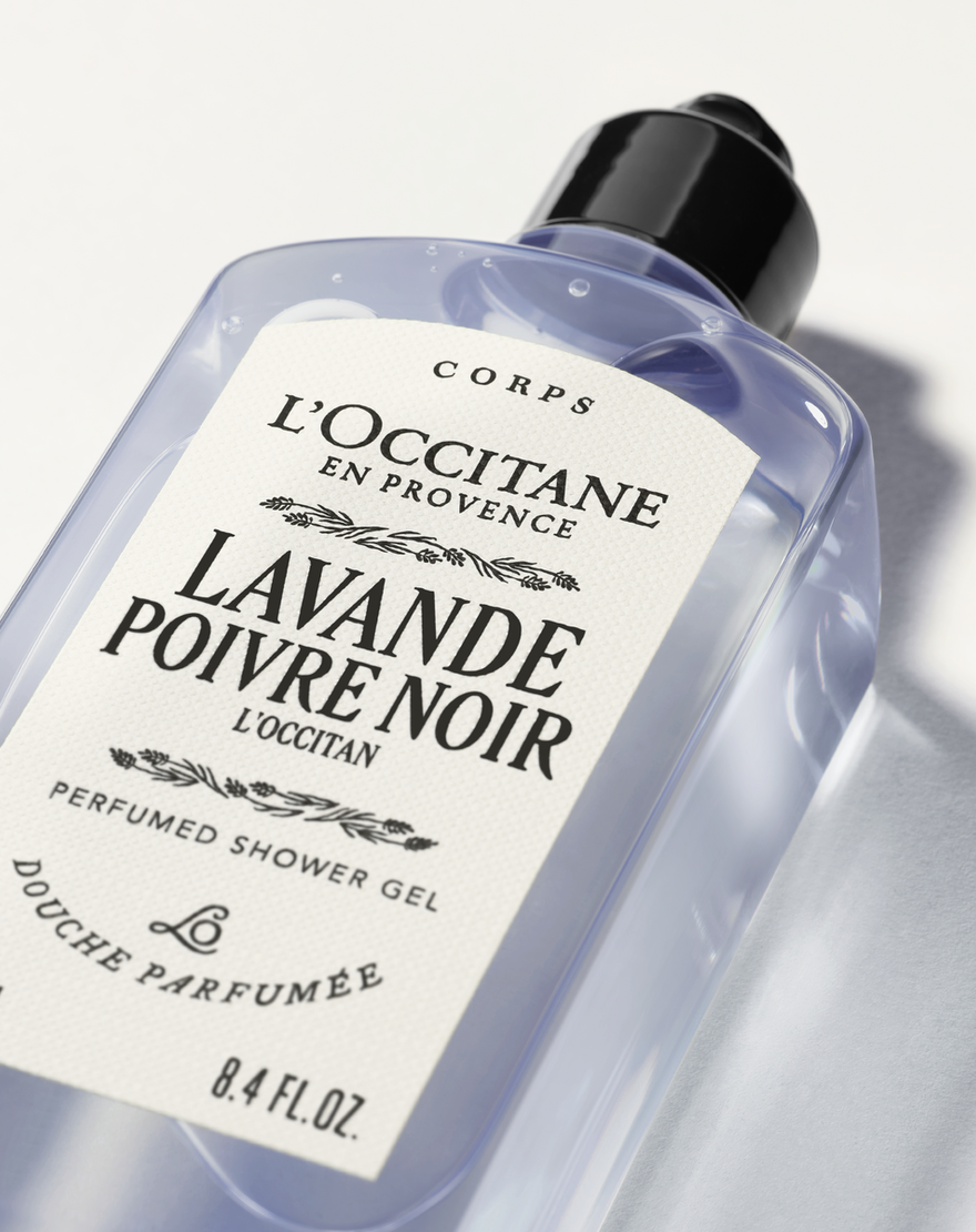 【ロクシタン】LAVANDE POIVRE NOIR 香水・シャワージェルセット Lavande Poivre Noir (Formerly L'Occitan) Perfumed Shower Gel